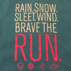 Brave the run shirt